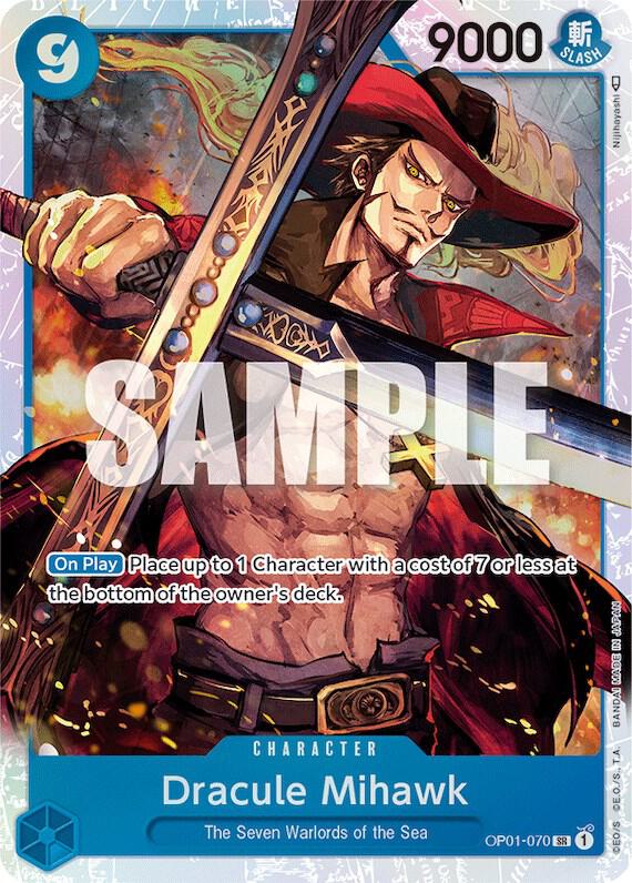 Dracule Mihawk OP01-070 (Romance Dawn)  - Foil | Good Games North