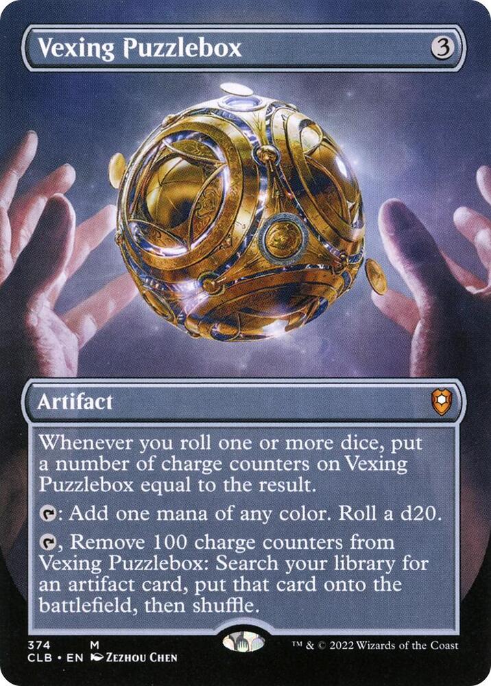 Vexing Puzzlebox Borderless (Commander Legends: Battle for Baldur's Gate)  | Good Games North
