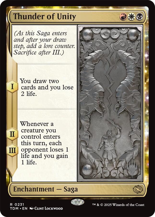 Thunder of Unity (Promo Pack: Tarkir: Dragonstorm)  | Good Games North