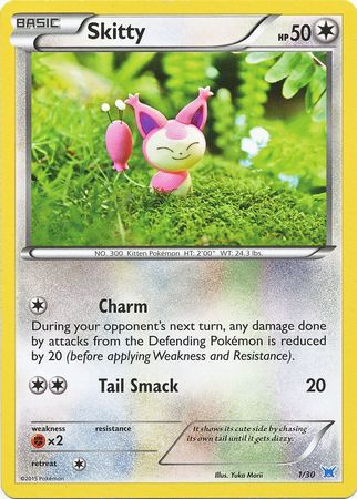 Skitty (1/30) [XY: Trainer Kit 2 - Latios] | Good Games North