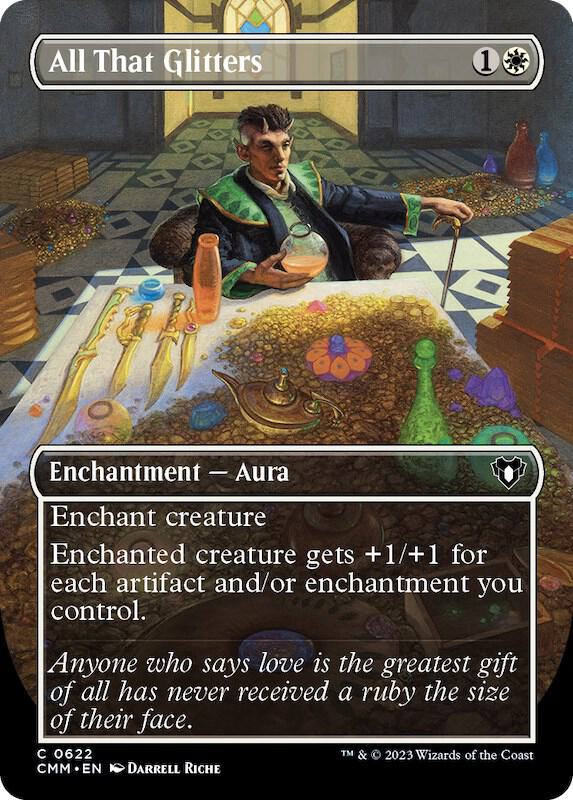 All That Glitters Borderless (Commander Masters)  | Good Games North