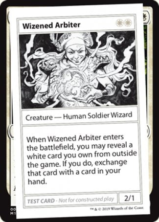 Wizened Arbiter (2021 Edition) [Mystery Booster Playtest Cards] | Good Games North