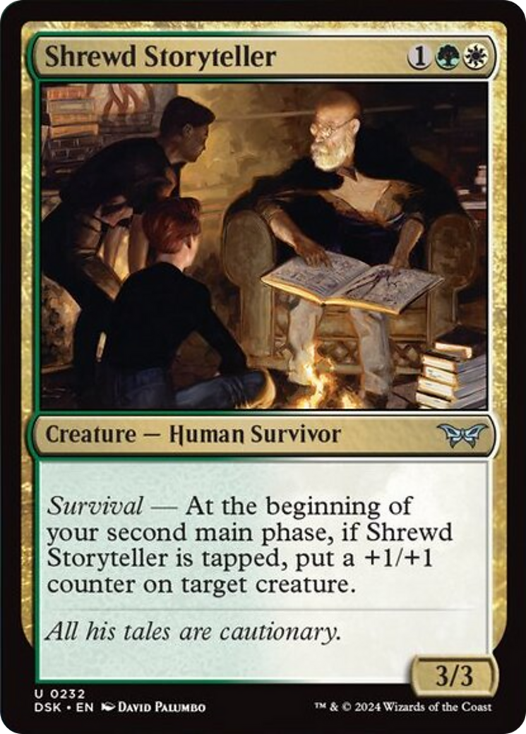 Shrewd Storyteller [Duskmourn: House of Horror] | Good Games North