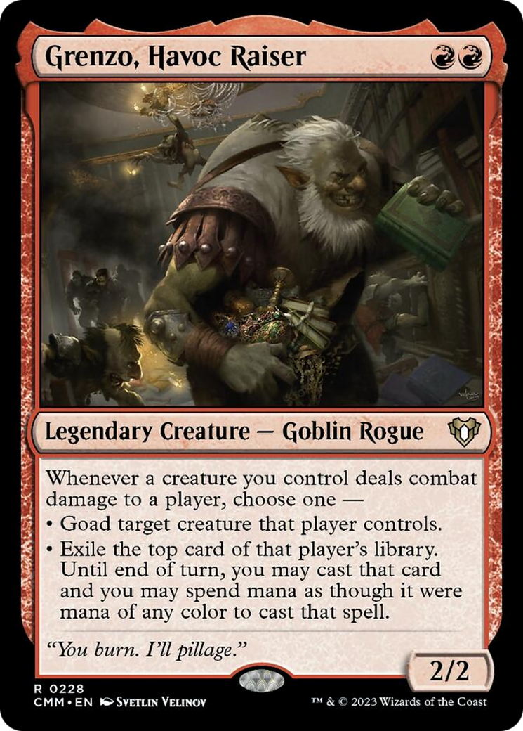Grenzo, Havoc Raiser [Commander Masters] | Good Games North