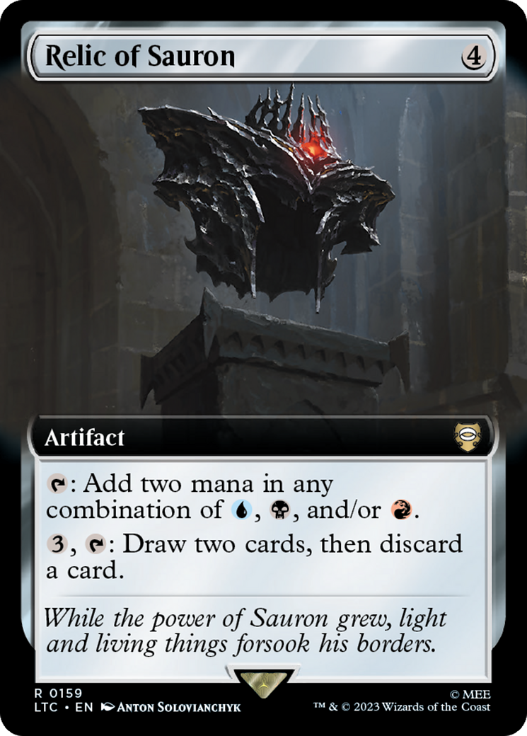 Relic of Sauron (Extended Art) [The Lord of the Rings: Tales of Middle-Earth Commander] | Good Games North