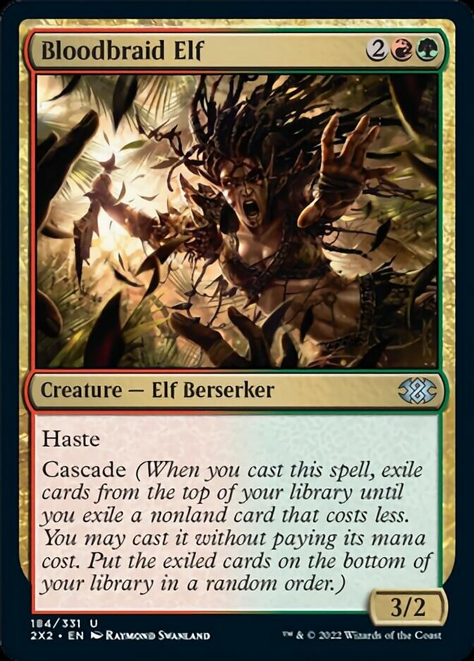 Bloodbraid Elf [Double Masters 2022] | Good Games North