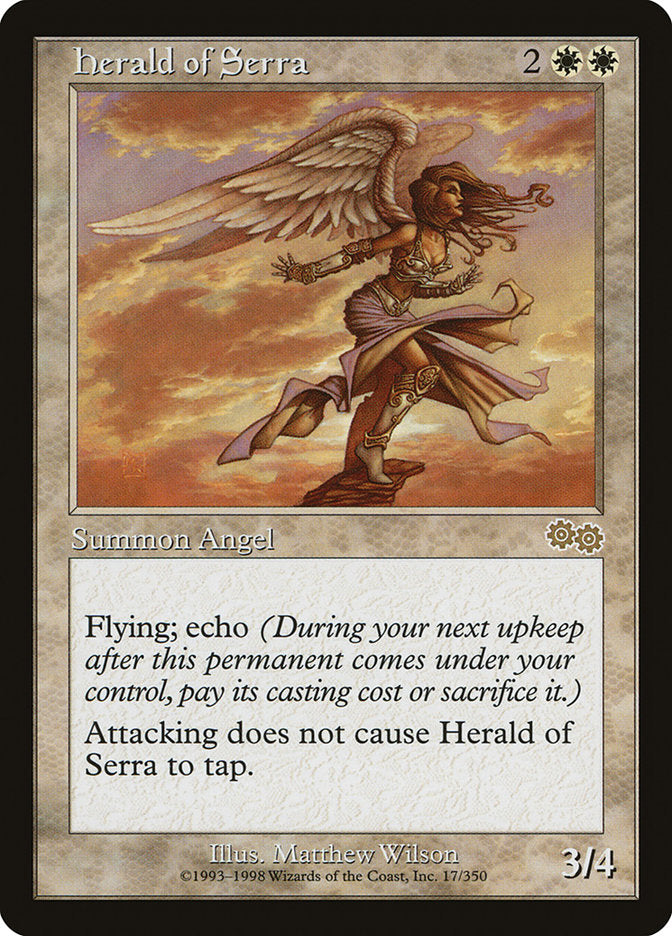 Herald of Serra (Urza's Saga)  | Good Games North