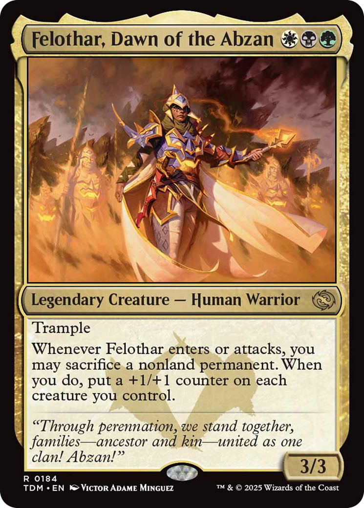 Felothar, Dawn of the Abzan [Tarkir: Dragonstorm] | Good Games North