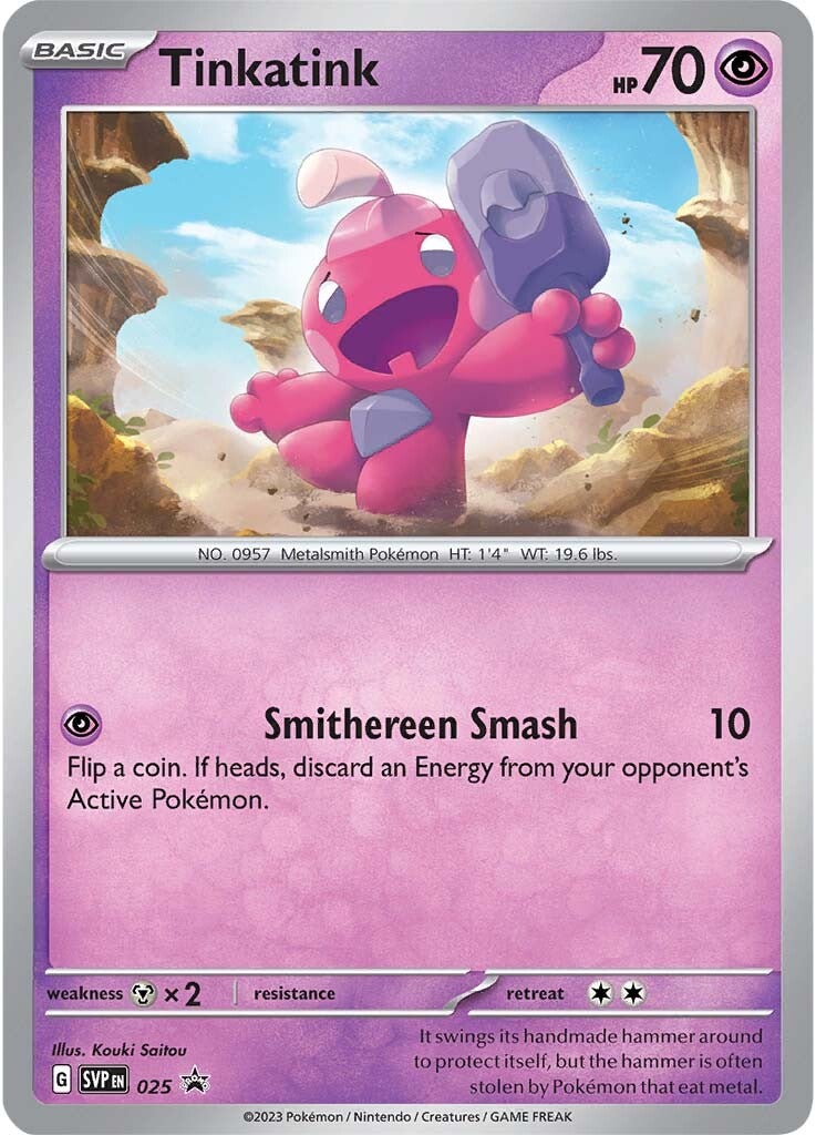 Tinkatink (025) [Scarlet & Violet: Black Star Promos] | Good Games North