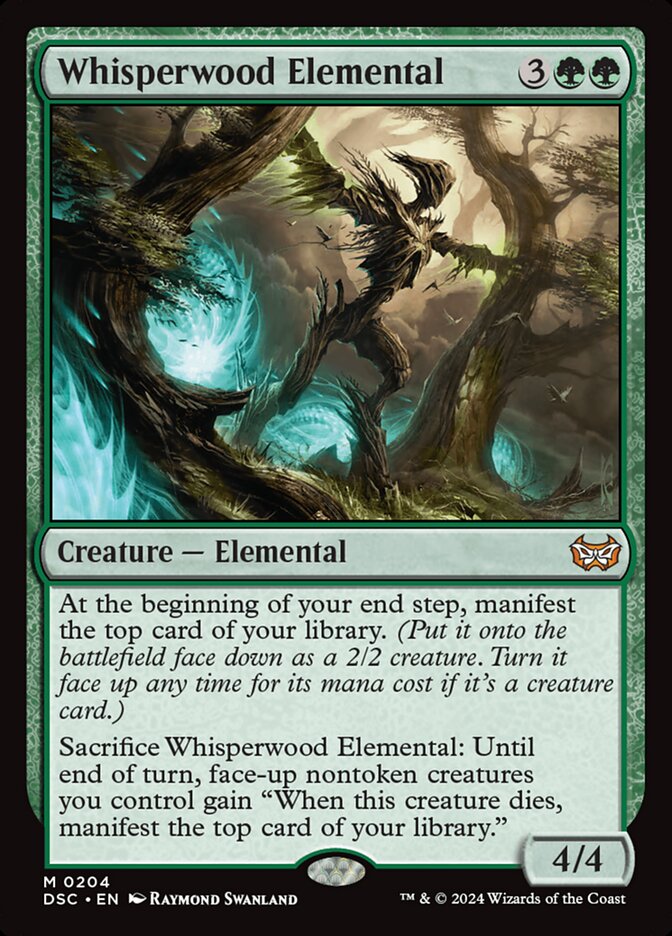 Whisperwood Elemental (Commander: Duskmourn: House of Horror)  | Good Games North