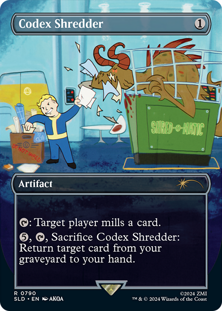 Codex Shredder (Rainbow Foil) [Secret Lair Drop Series] | Good Games North
