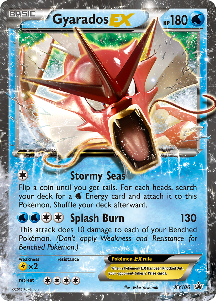 Gyarados EX (XY106) [XY: Black Star Promos] | Good Games North