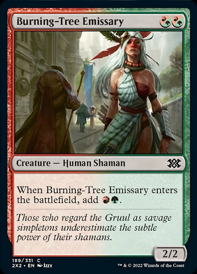 Burning-Tree Emissary [Double Masters 2022] | Good Games North