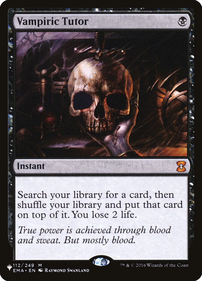 Vampiric Tutor [The List] | Good Games North