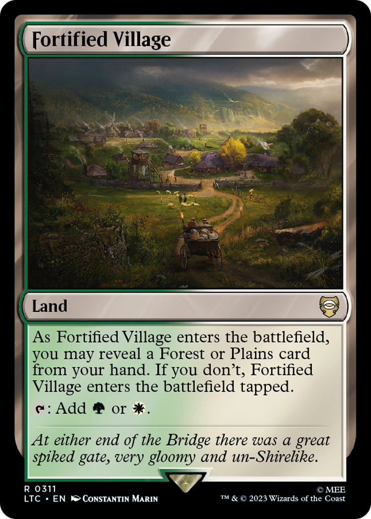 Fortified Village [The Lord of the Rings: Tales of Middle-Earth Commander] | Good Games North