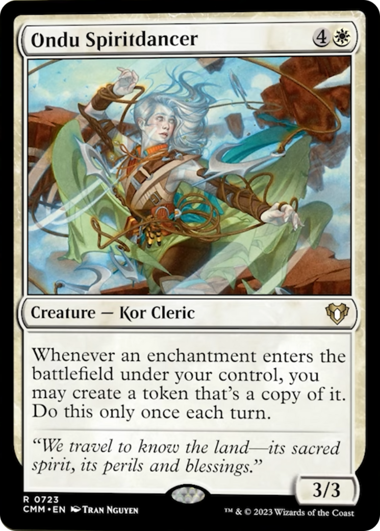 Ondu Spiritdancer [Commander Masters] | Good Games North