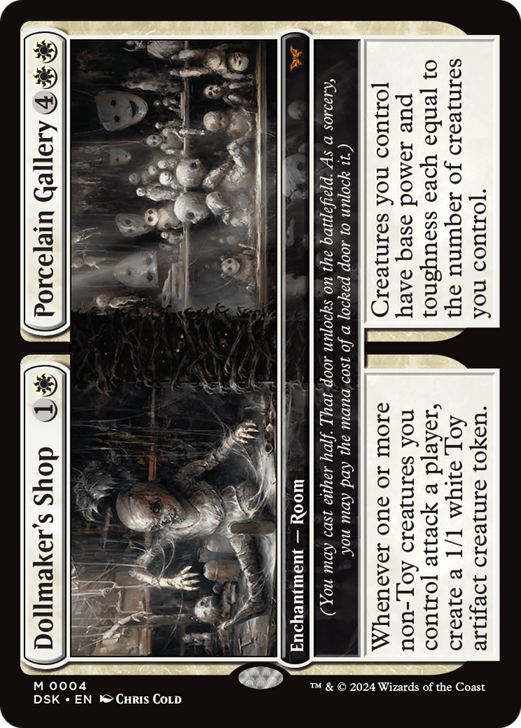 Dollmaker's Shop // Porcelain Gallery [Duskmourn: House of Horror] | Good Games North