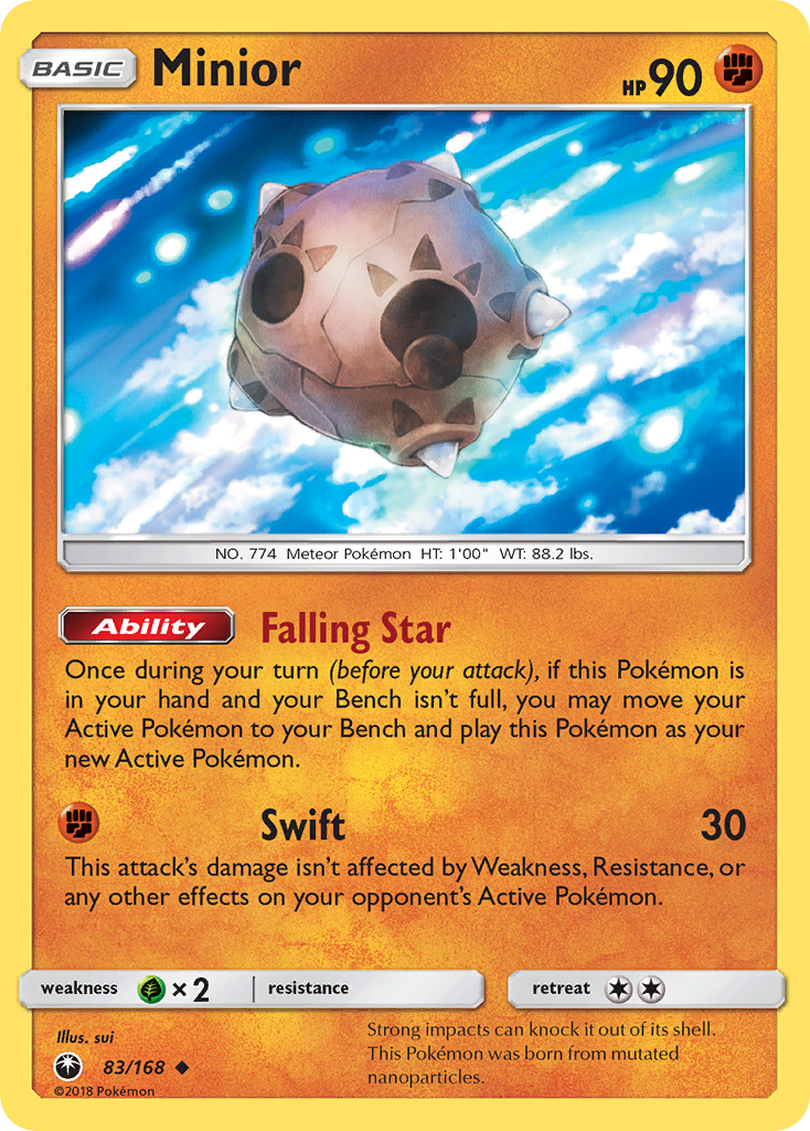 Minior (83/168) [Sun & Moon: Celestial Storm] | Good Games North