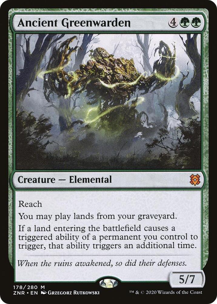 Ancient Greenwarden 178 (Zendikar Rising)  | Good Games North