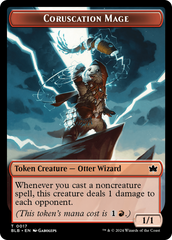 Food // Coruscation Mage Double-Sided Token [Bloomburrow Tokens] | Good Games North