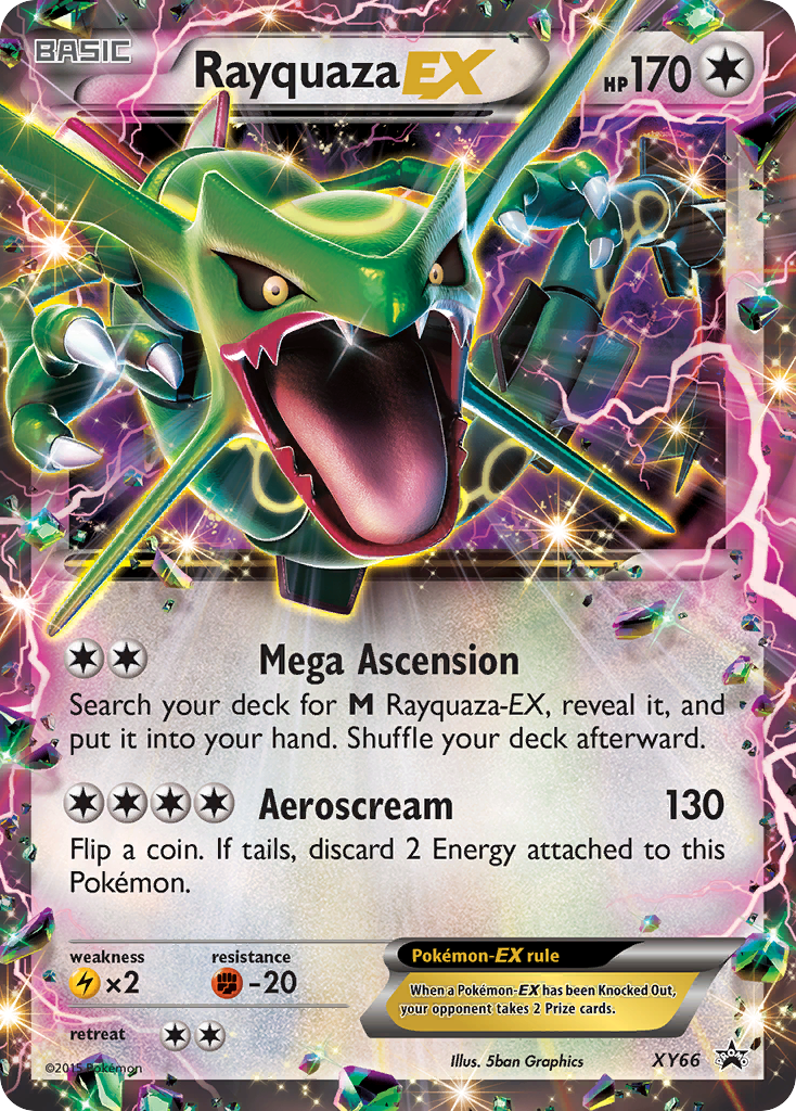 Rayquaza EX (XY66) [XY: Black Star Promos] | Good Games North