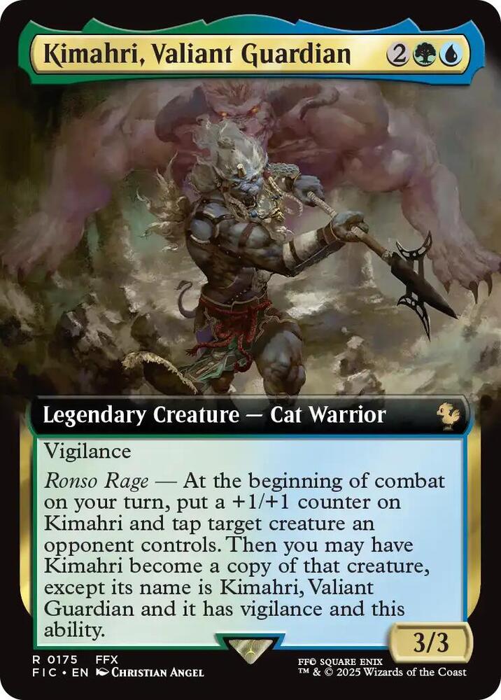 Kimahri, Valiant Guardian 175 (Commander: FINAL FANTASY)  | Good Games North