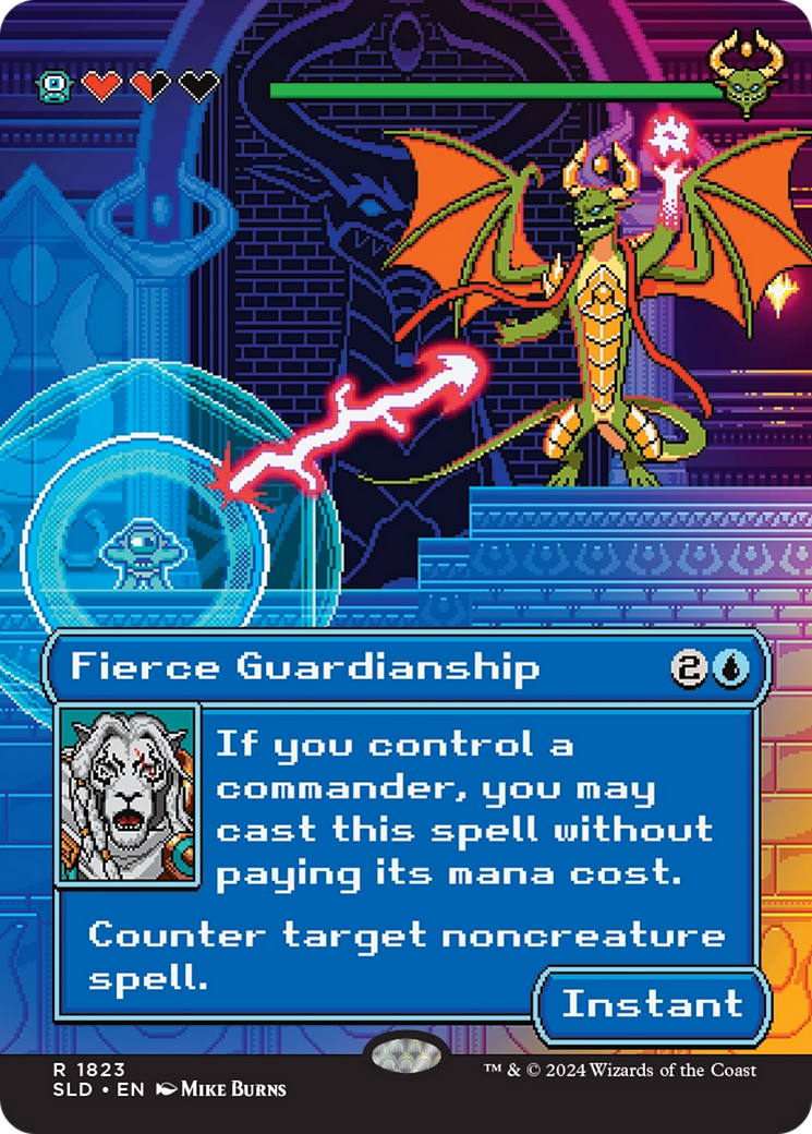 Fierce Guardianship (Rainbow Foil) [Secret Lair Drop Series] | Good Games North