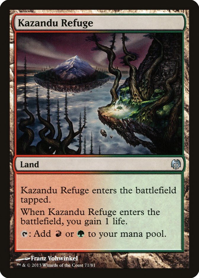 Kazandu Refuge [Duel Decks: Heroes vs. Monsters] | Good Games North