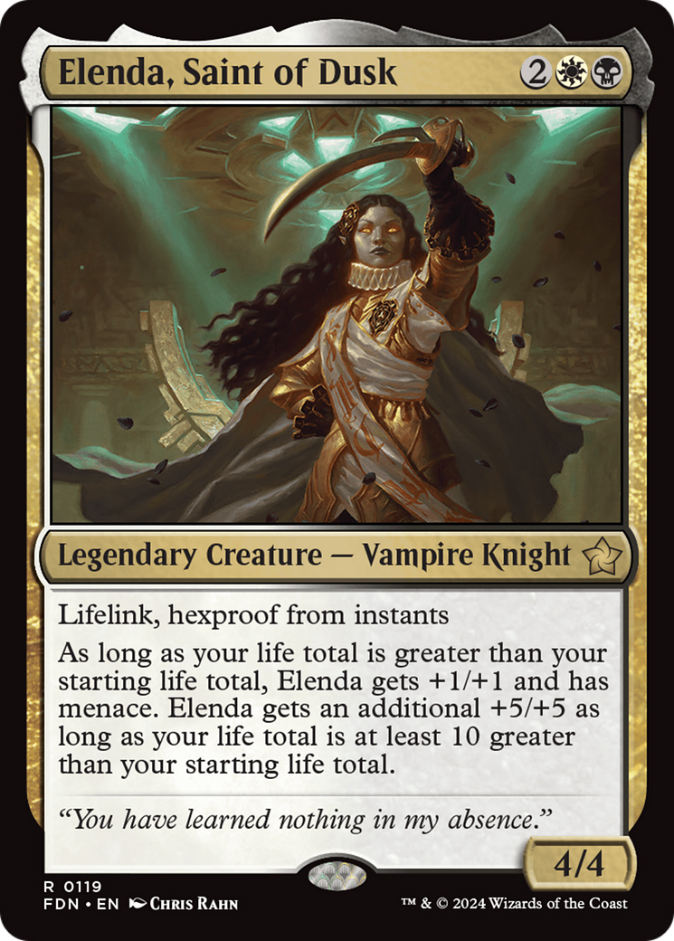Elenda, Saint of Dusk [Foundations] | Good Games North