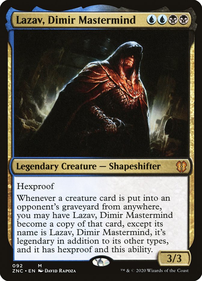 Lazav, Dimir Mastermind (Commander: Zendikar Rising)  | Good Games North