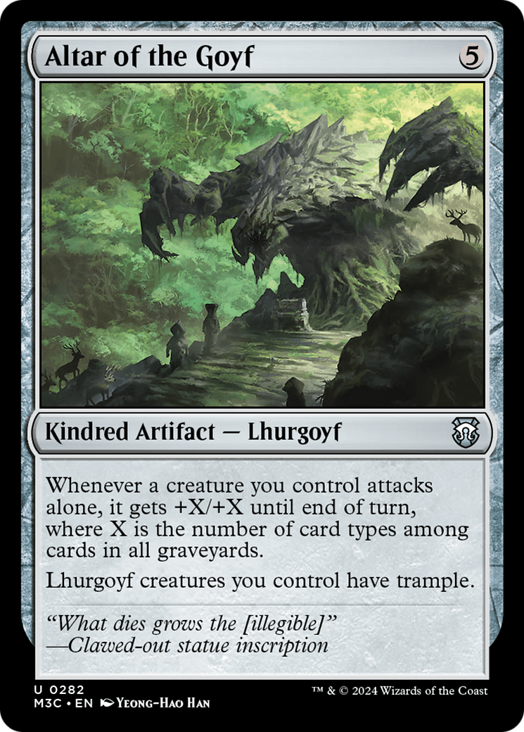 Altar of the Goyf [Modern Horizons 3 Commander] | Good Games North