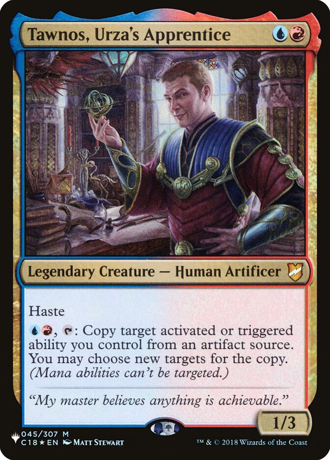 Tawnos, Urza's Apprentice [The List] | Good Games North