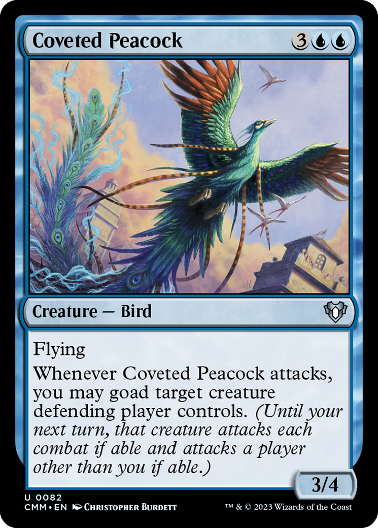 Coveted Peacock [Commander Masters] | Good Games North