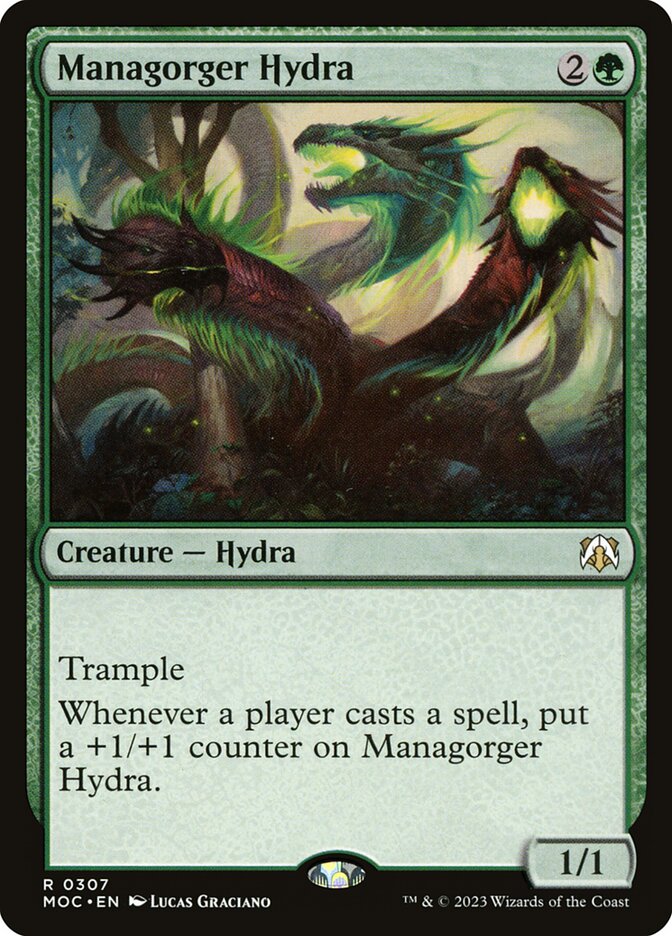Managorger Hydra 307/444 (Commander: March of the Machine)  | Good Games North