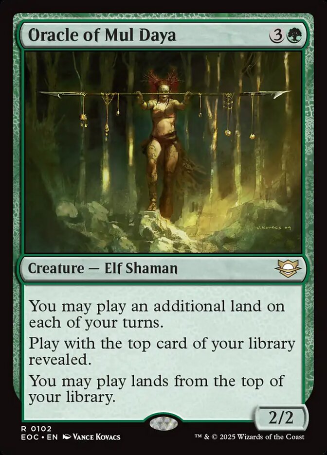 Oracle of Mul Daya (Commander: Edge of Eternities)  | Good Games North