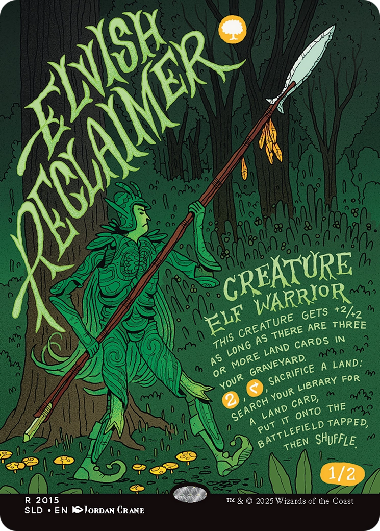 Elvish Reclaimer [Secret Lair Drop Series] | Good Games North