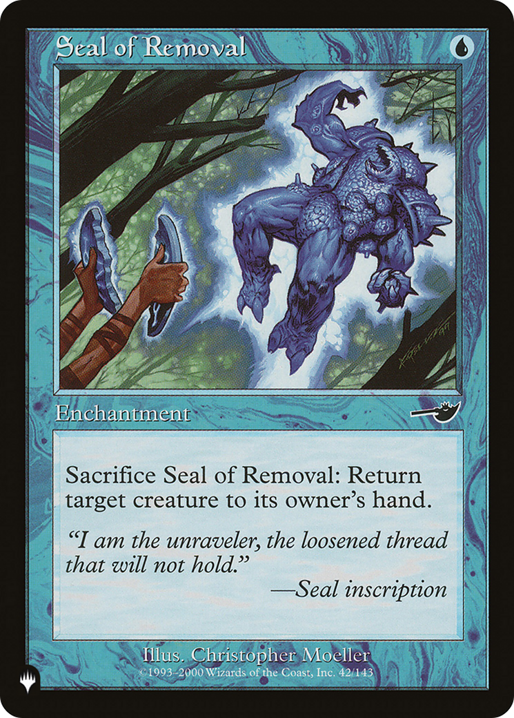 Seal of Removal [The List] | Good Games North