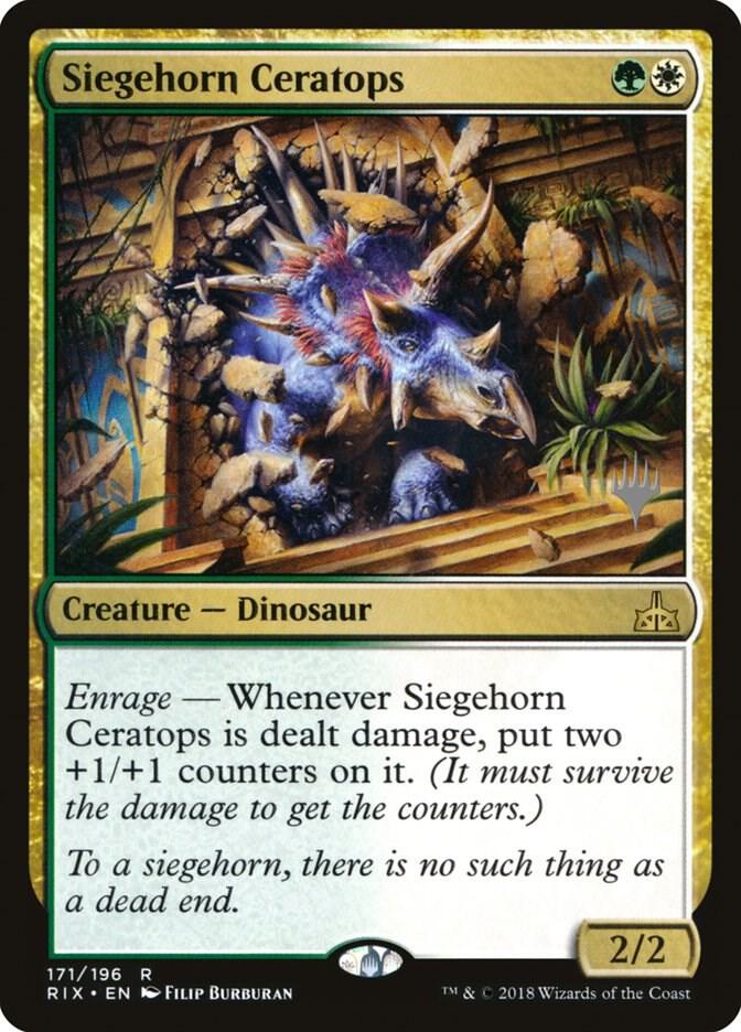 Siegehorn Ceratops 171 (Promo Pack: Core Set 2020)  | Good Games North