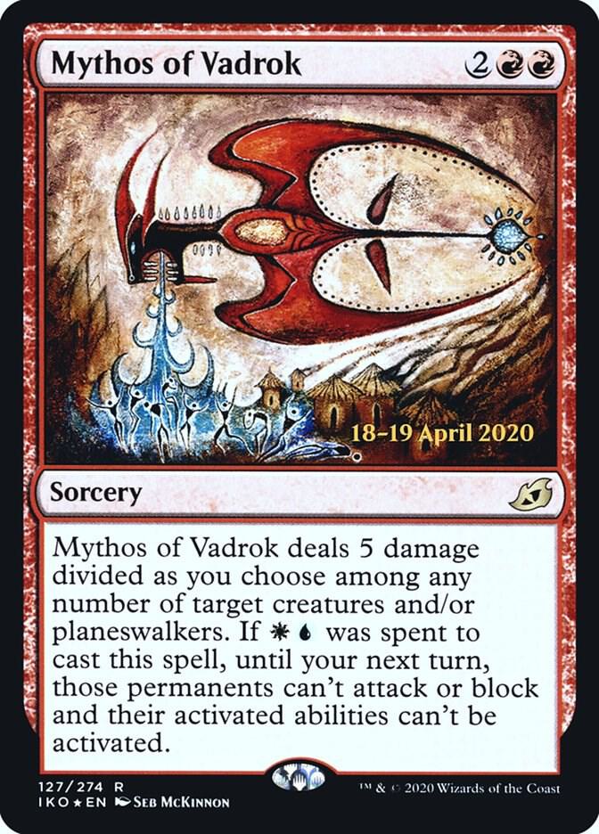 Mythos of Vadrok (Prerelease Cards)  - Foil | Good Games North