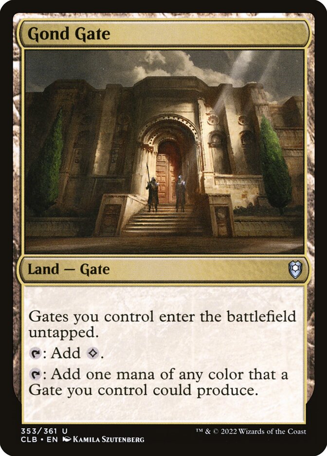 Gond Gate (Commander Legends: Battle for Baldur's Gate)  - undefined | Good Games North