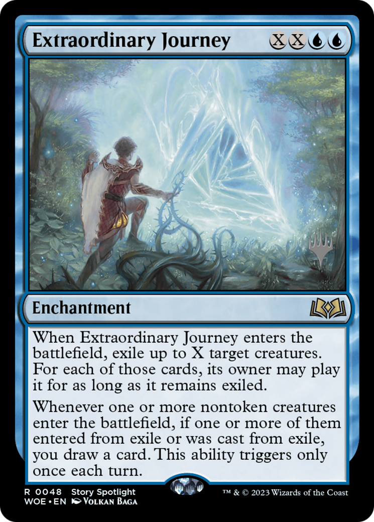 Extraordinary Journey (Promo Pack) [Wilds of Eldraine Promos] | Good Games North