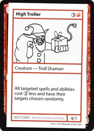 High Troller (2021 Edition) [Mystery Booster Playtest Cards] | Good Games North