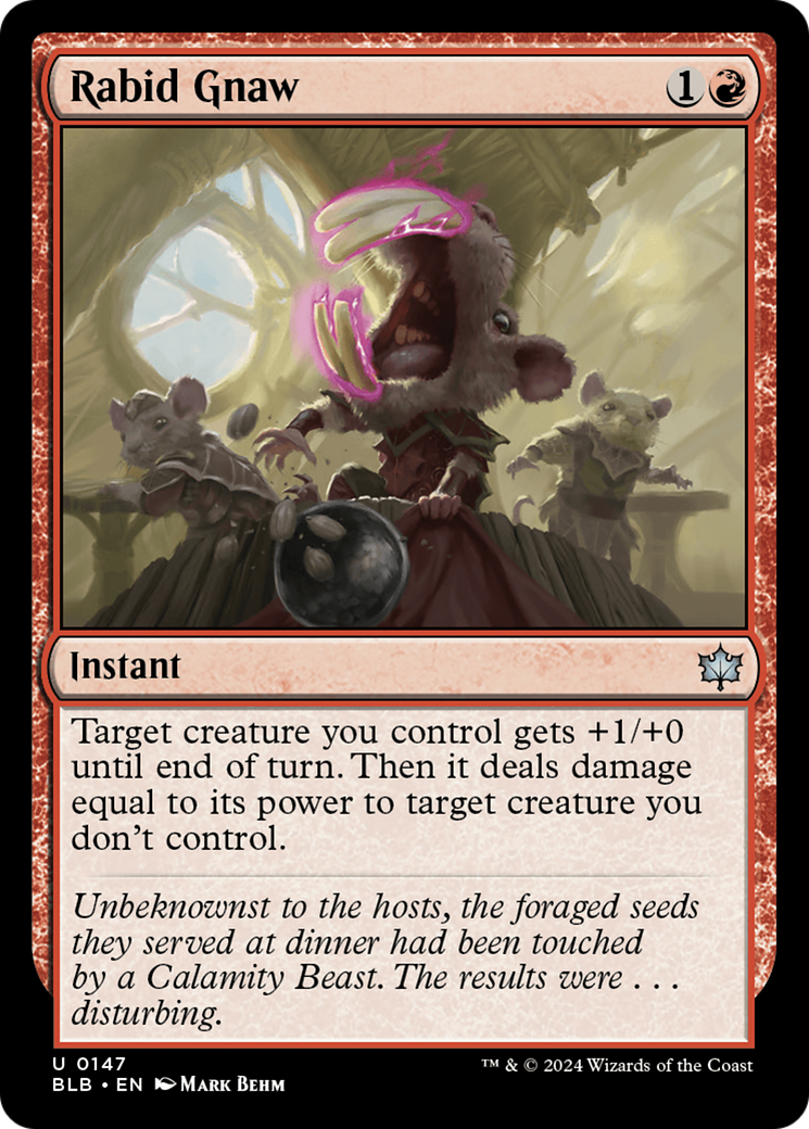 Rabid Gnaw [Bloomburrow] | Good Games North