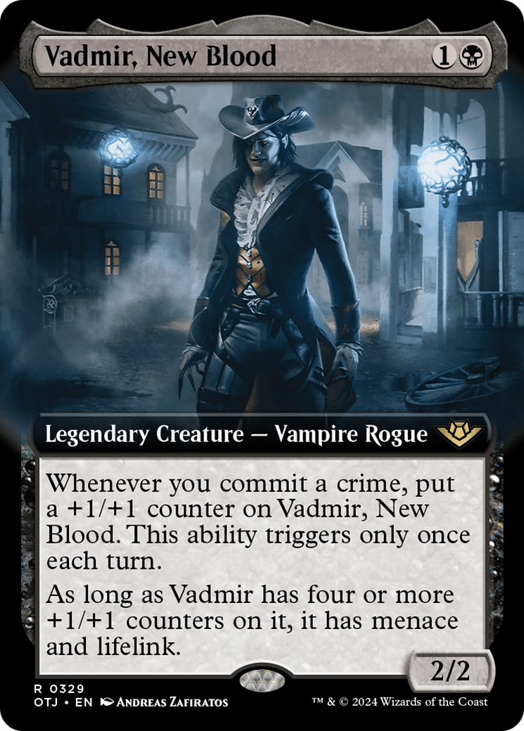 Vadmir, New Blood (Extended Art) [Outlaws of Thunder Junction] | Good Games North