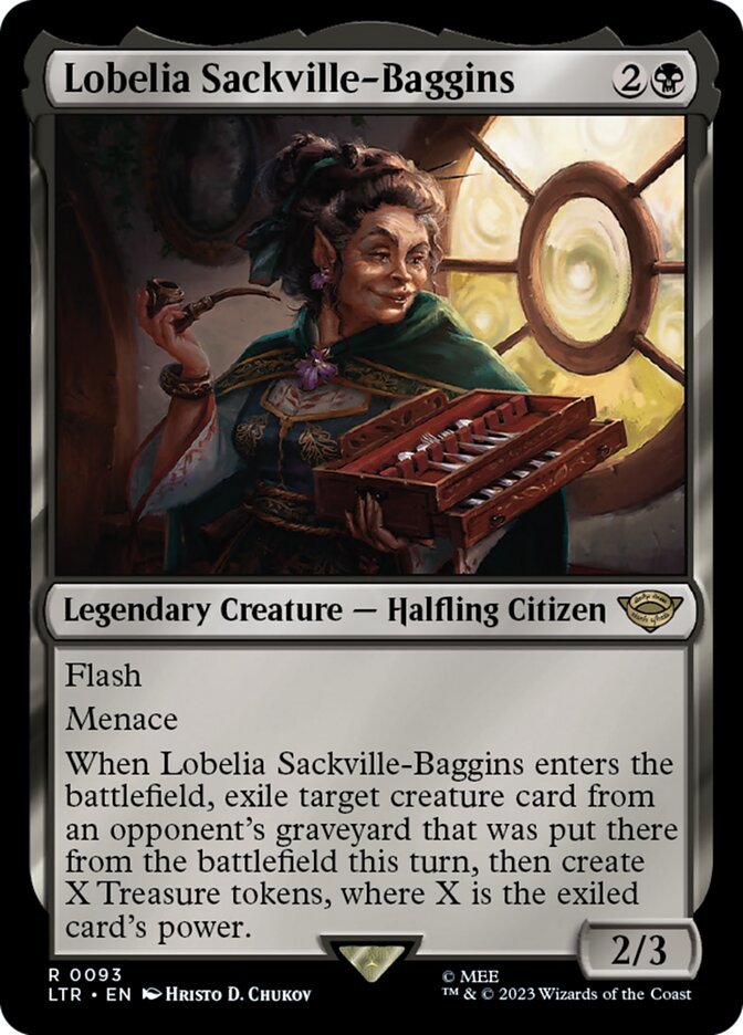 Lobelia Sackville-Baggins 93/281 (Universes Beyond: The Lord of the Rings: Tales of Middle-earth)  | Good Games North