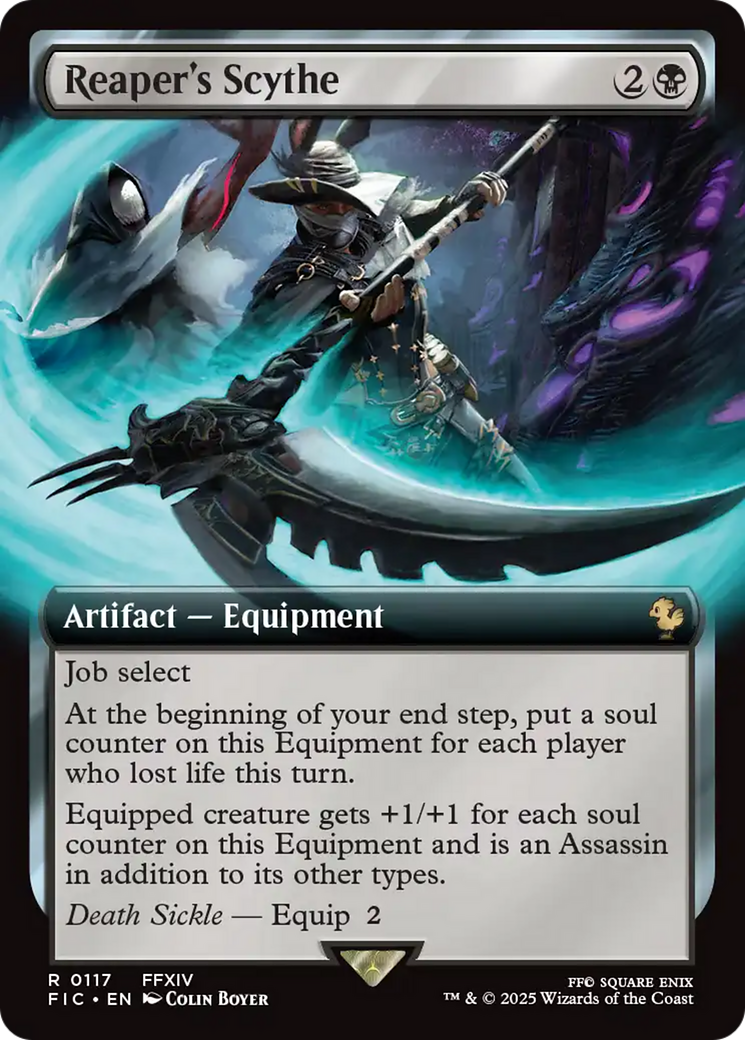 Reaper's Scythe (Extended Art) [FINAL FANTASY Commander] | Good Games North
