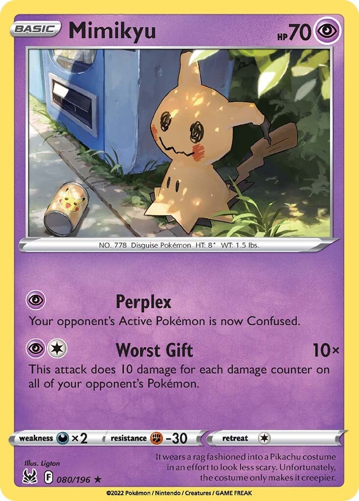 Mimikyu (080/196) [Sword & Shield: Lost Origin] | Good Games North