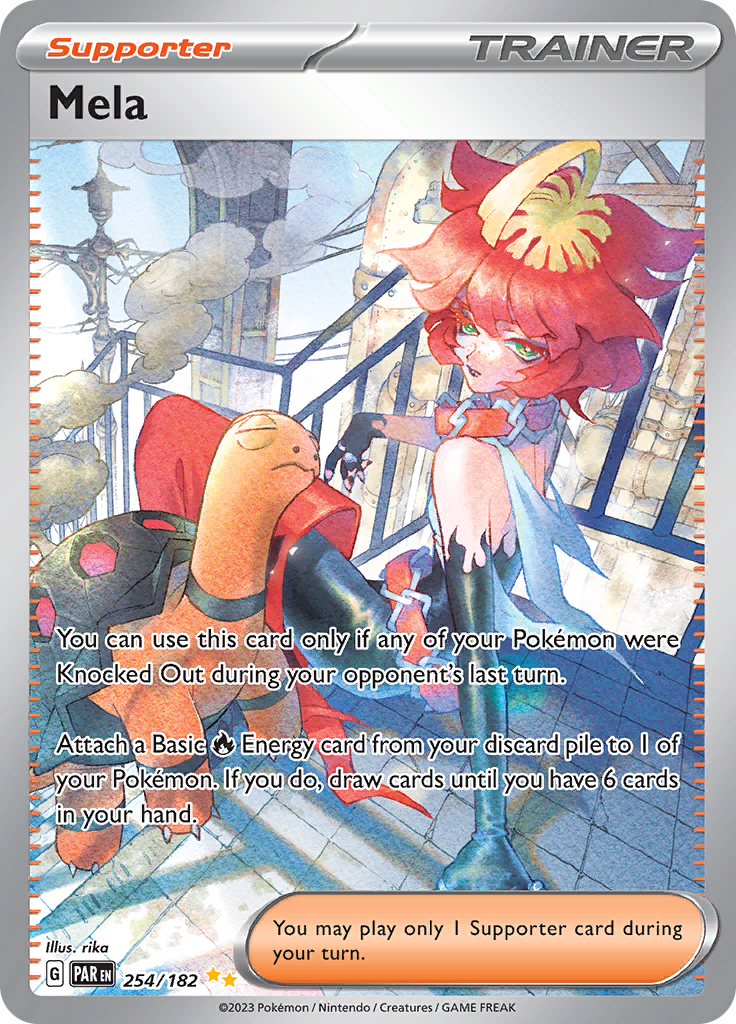 Mela (254/182) [Scarlet & Violet: Paradox Rift] | Good Games North