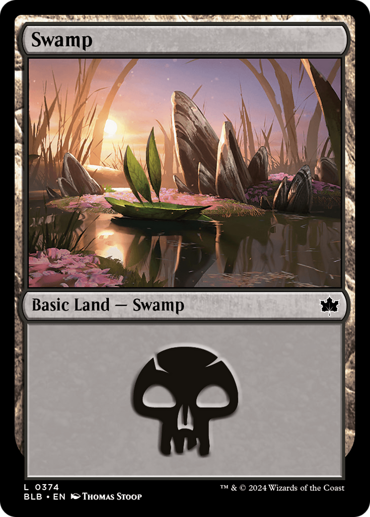 Swamp (0374) [Bloomburrow] | Good Games North