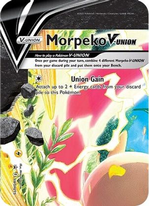 Morpeko V-UNION (SWSH215) [Sword & Shield: Black Star Promos] | Good Games North